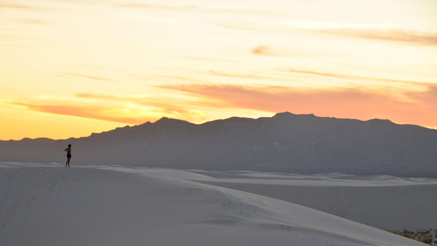Finding solitude in New Mexico's White Sands National Monument.iris