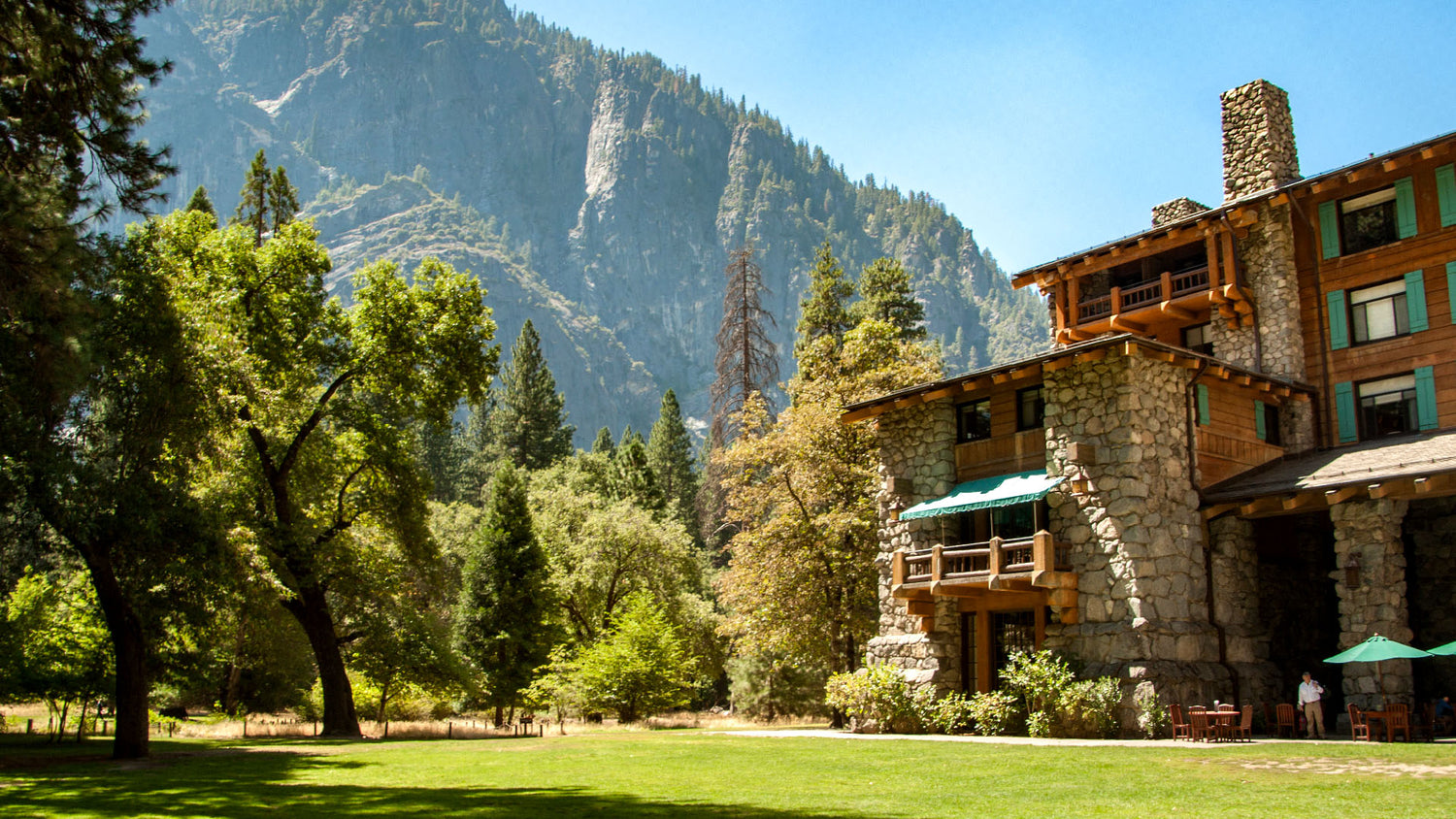 In-park hotels like the Majestic Yosemite Hotel at Yosemite National Park add an element of luxury to any outdoor adventure