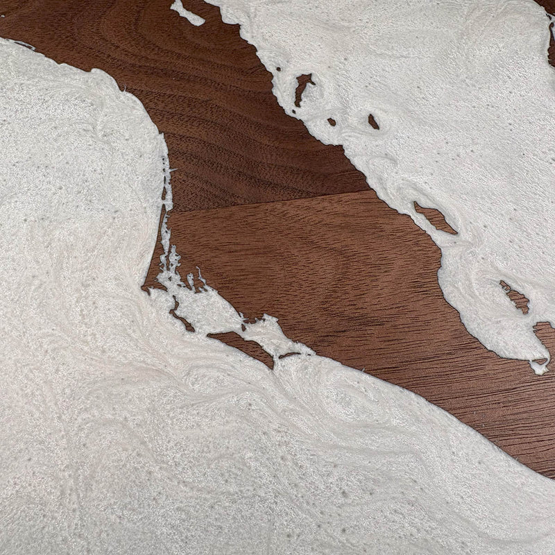 Detail of the Cabo San Lucas map by Keyway