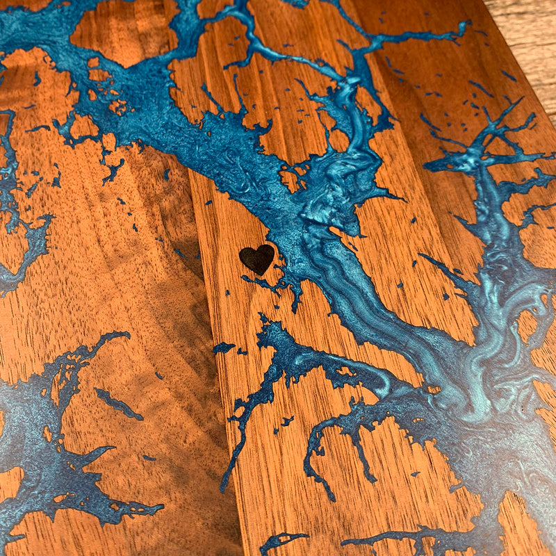 Detail of the Prince of Wales Island map by Keyway