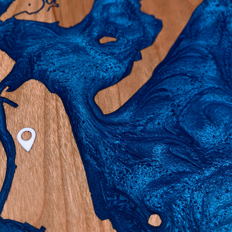 Detail of the North Wildwood map by Keyway