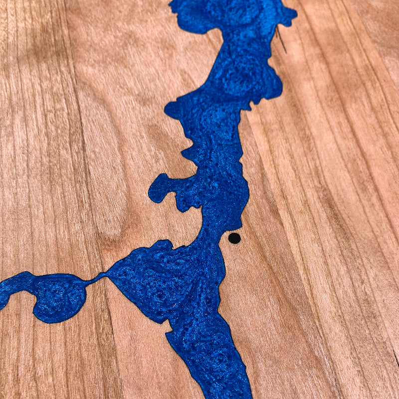 Detail of the North Wind Lake map by Keyway