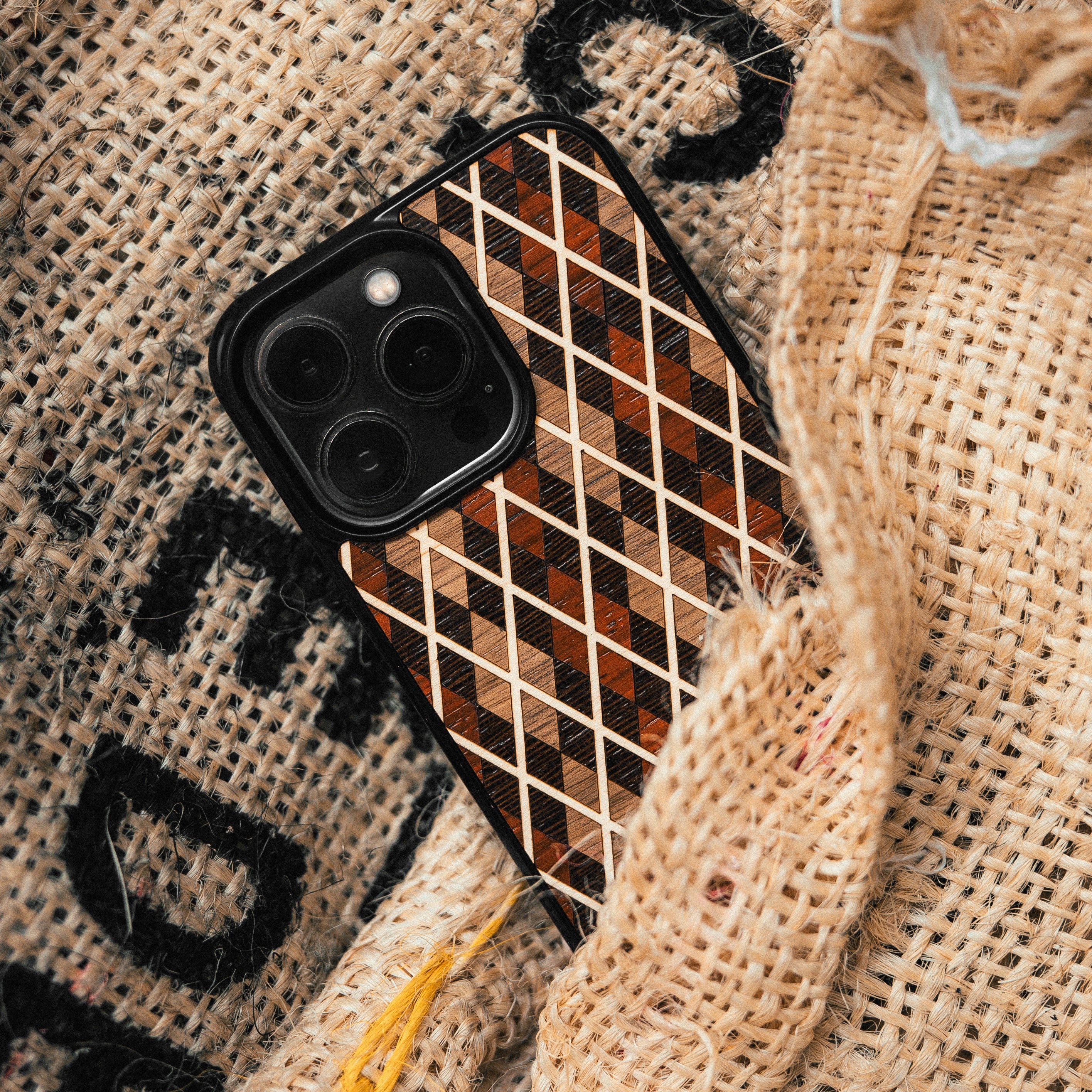Argyle - Wood Phone Case