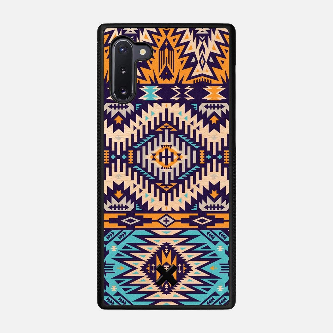 Aztec Case for the Samsung Galaxy Note 10 featuring a UV Printed Maple Wood backer with the Keyway X Mark#Phone Model_Galaxy Note 10