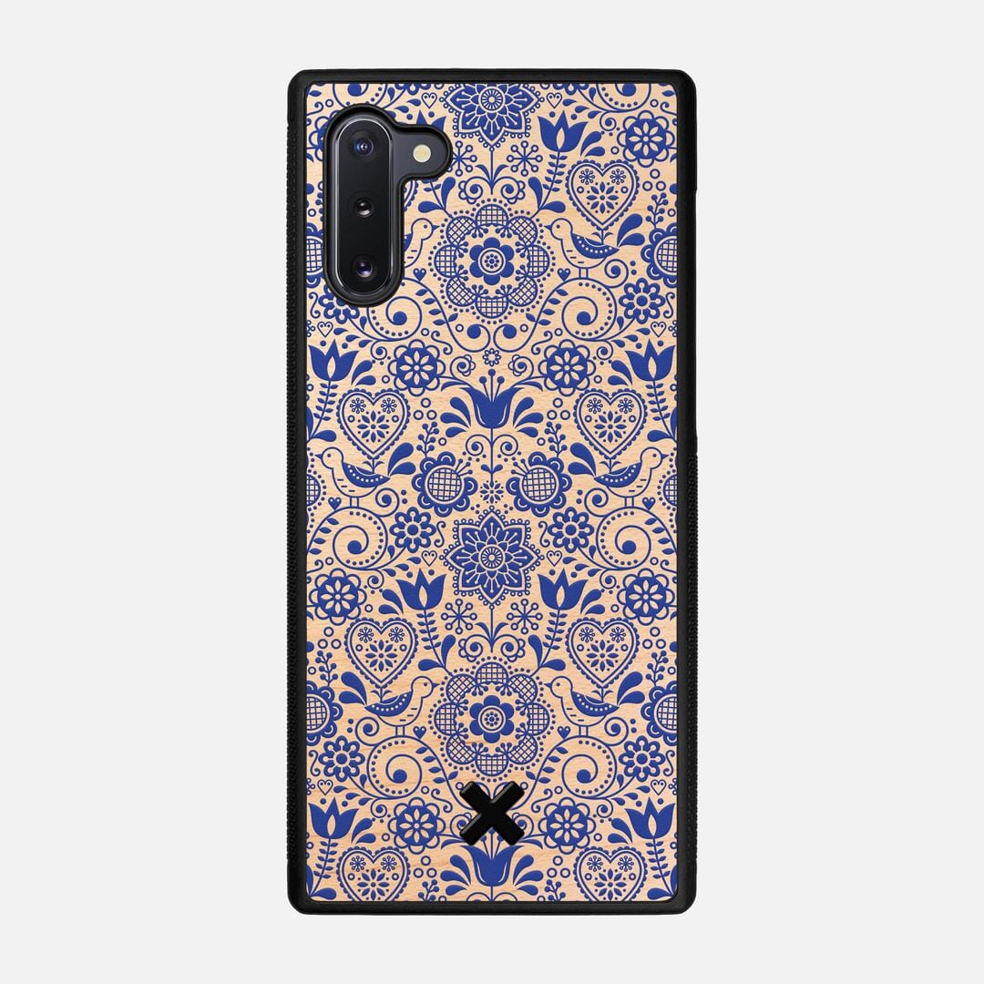 Bloom Case for the Samsung Galaxy Note 10 featuring a UV Printed Maple Wood backer with the Keyway X Mark#Phone Model_Galaxy Note 10