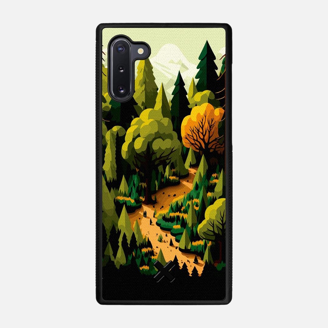 Evergreen Case for the Samsung Galaxy Note 10 featuring a UV Printed Cotton Canvas backer with the Keyway X Mark#Phone Model_Galaxy Note 10