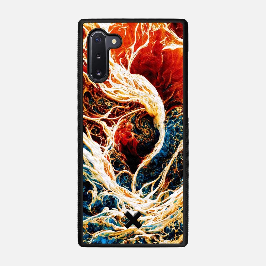 Evolve Case for the Samsung Galaxy Note 10 featuring a UV Printed Cotton Canvas backer with the Keyway X Mark#Phone Model_Galaxy Note 10