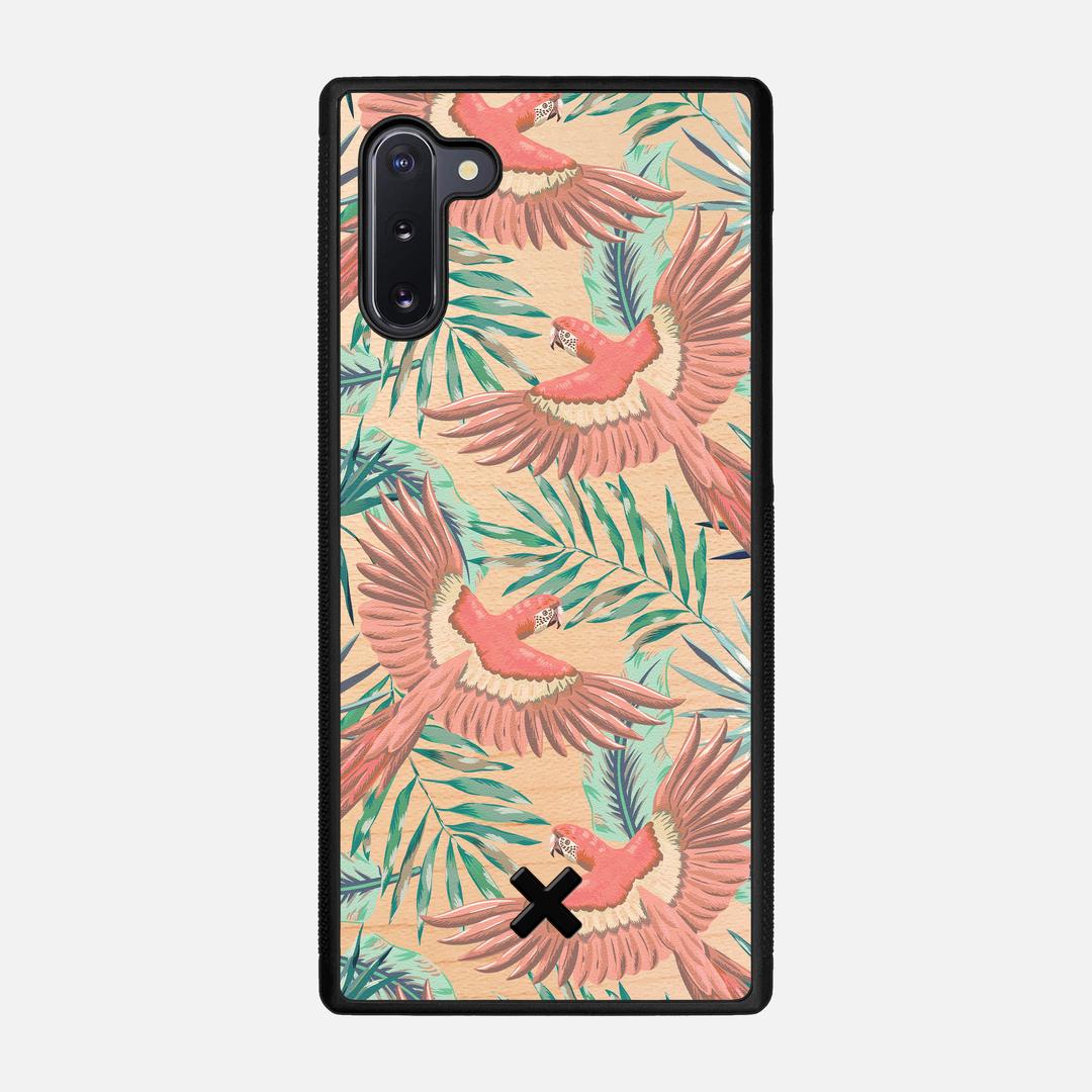 Paradise Case for the Samsung Galaxy Note 10 featuring a UV Printed Maple Wood backer with the Keyway X Mark#Phone Model_Galaxy Note 10