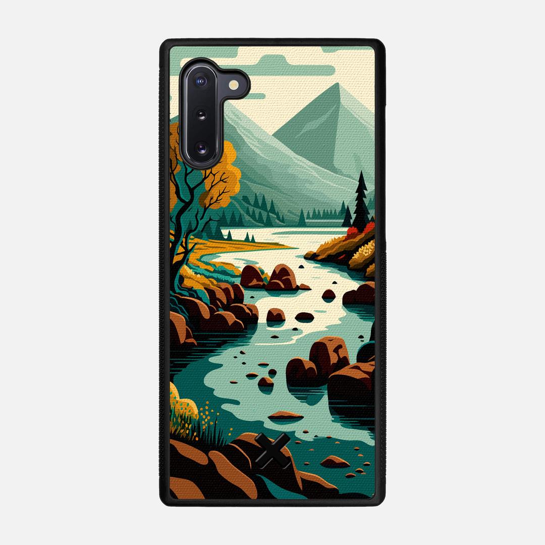 Sanctuary Case for the Samsung Galaxy Note 10 featuring a UV Printed Cotton Canvas backer with the Keyway X Mark#Phone Model_Galaxy Note 10