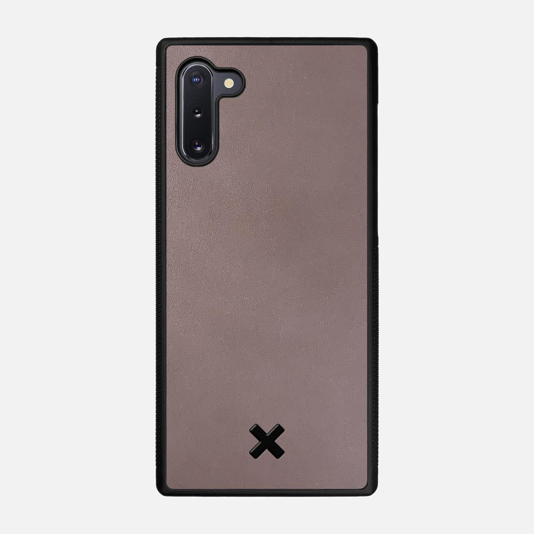 Slate Leather Case for the Samsung Galaxy Note 10 featuring a Genuine Leather backer with the Keyway X Mark#Phone Model_Galaxy Note 10
