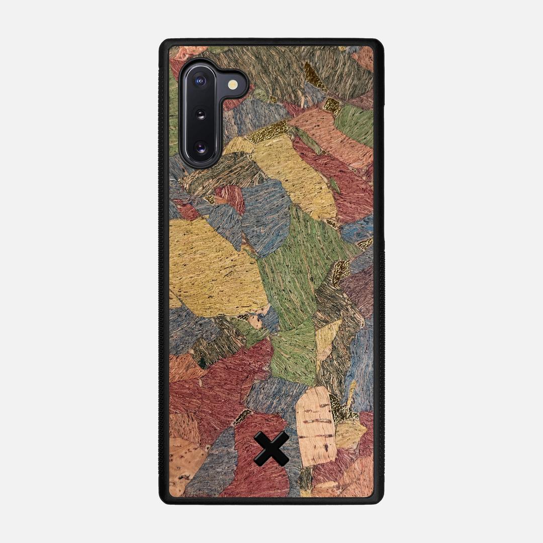 Terrazzo Cork Case for the Samsung Galaxy Note 10 featuring a Genuine Cork backer with the Keyway X Mark#Phone Model_Galaxy Note 10