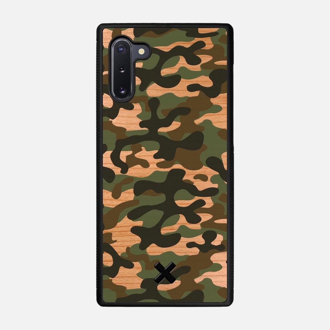 Trooper Case for the Samsung Galaxy Note 10 featuring a UV Printed and Cherry Wood backer with the Keyway X Mark#Phone Model_Galaxy Note 10