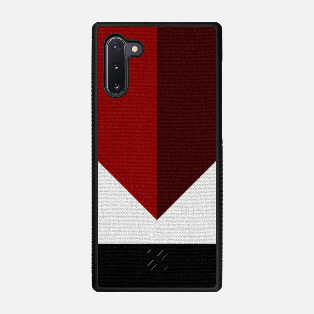 Valley Case for the Samsung Galaxy Note 10 featuring a UV Printed Cotton Canvas backer with the Keyway X Mark#Phone Model_Galaxy Note 10