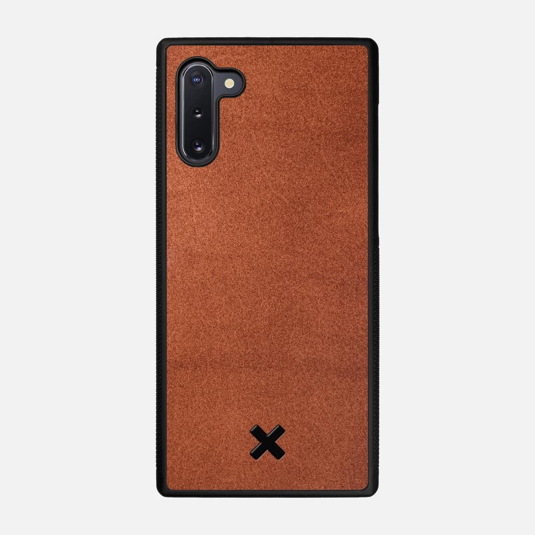 Whiskey Leather Case for the Samsung Galaxy Note 10 featuring a Genuine Leather backer with the Keyway X Mark#Phone Model_Galaxy Note 10