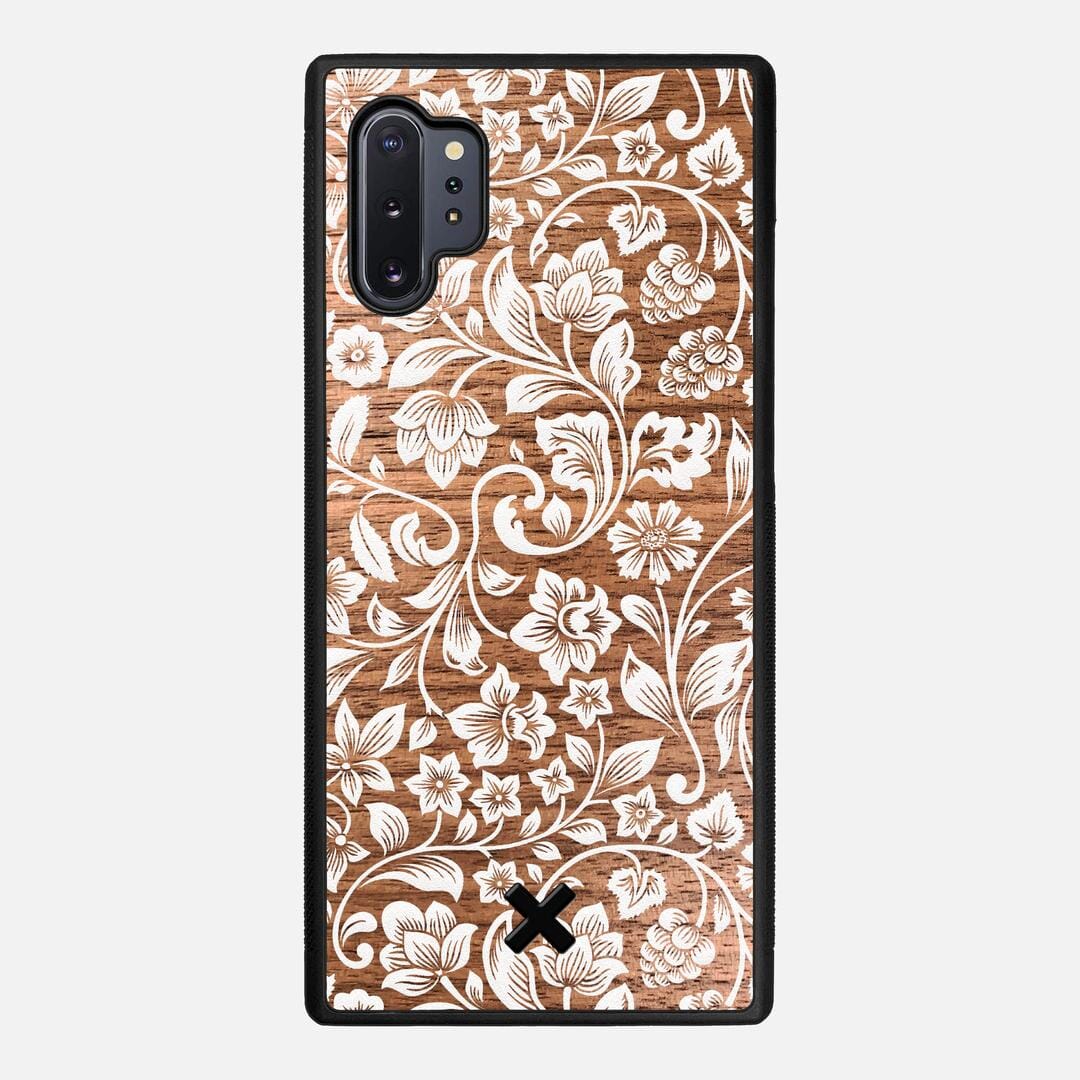 Blossom Case for the Samsung Galaxy Note 10 Plus featuring a UV Printed Walnut Wood backer with the Keyway X Mark#Phone Model_Galaxy Note 10 Plus