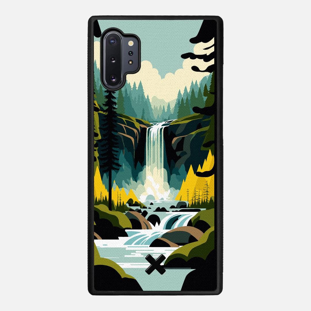 Cascade Case for the Samsung Galaxy Note 10 Plus featuring a UV Printed Cotton Canvas backer with the Keyway X Mark#Phone Model_Galaxy Note 10 Plus