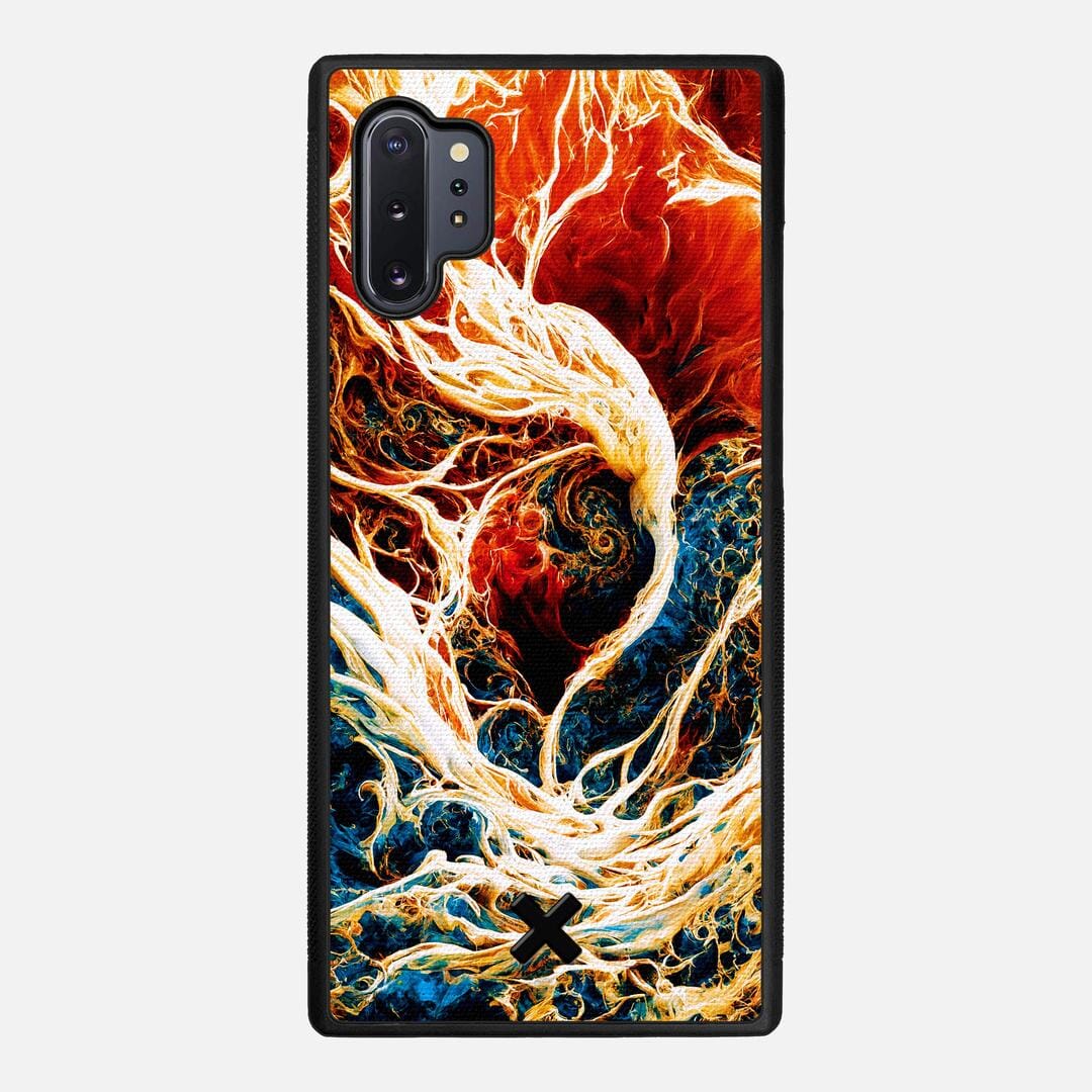 Evolve Case for the Samsung Galaxy Note 10 Plus featuring a UV Printed Cotton Canvas backer with the Keyway X Mark#Phone Model_Galaxy Note 10 Plus