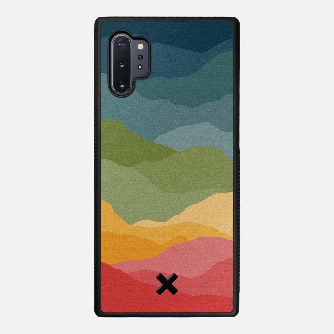 Gamut Case for the Samsung Galaxy Note 10 Plus featuring a UV Printed Wenge Wood backer with the Keyway X Mark#Phone Model_Galaxy Note 10 Plus