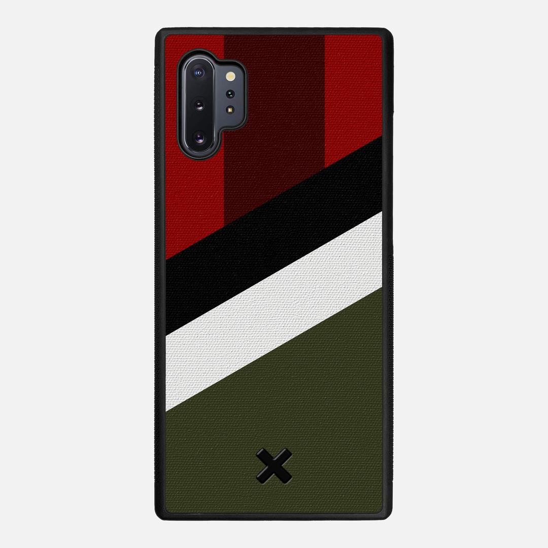 Highland Case for the Samsung Galaxy Note 10 Plus featuring a UV Printed Cotton Canvas backer with the Keyway X Mark#Phone Model_Galaxy Note 10 Plus