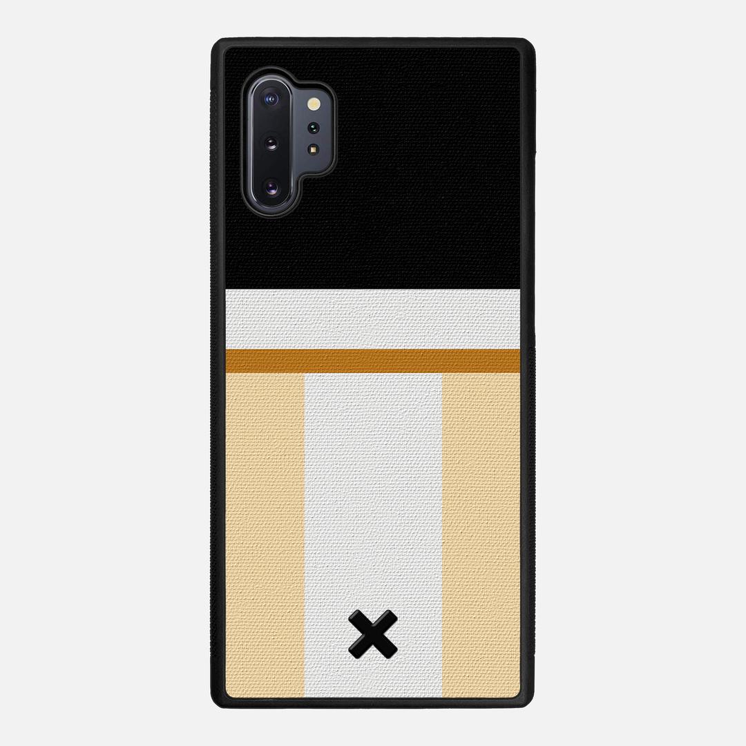 Isle Case for the Samsung Galaxy Note 10 Plus featuring a UV Printed Cotton Canvas backer with the Keyway X Mark#Phone Model_Galaxy Note 10 Plus