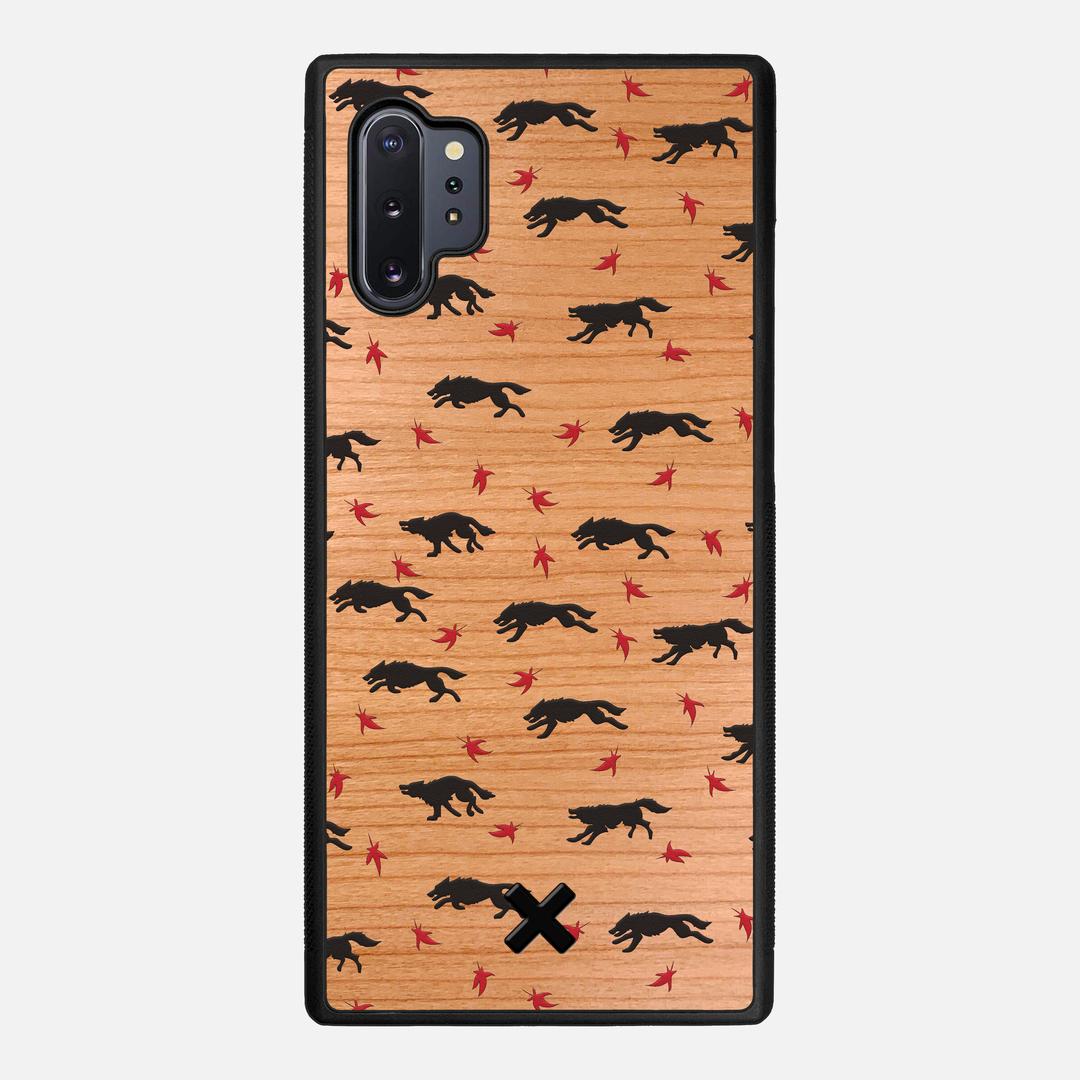 Lupine Case for the Samsung Galaxy Note 10 Plus featuring a UV Printed Cherry Wood backer with the Keyway X Mark#Phone Model_Galaxy Note 10 Plus