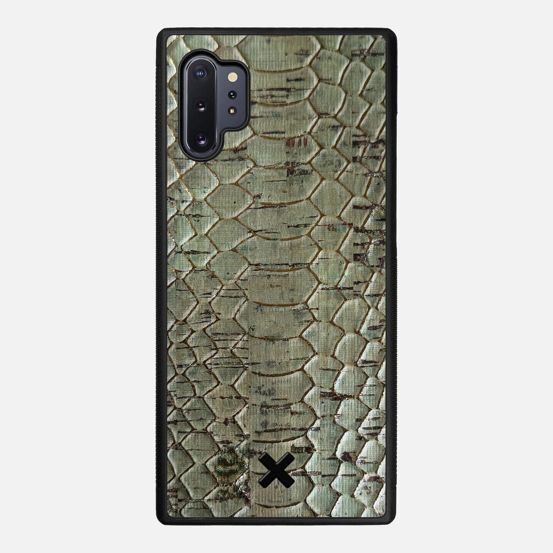 Python Cork Case for the Samsung Galaxy Note 10 Plus featuring a Genuine Cork backer with the Keyway X Mark#Phone Model_Galaxy Note 10 Plus
