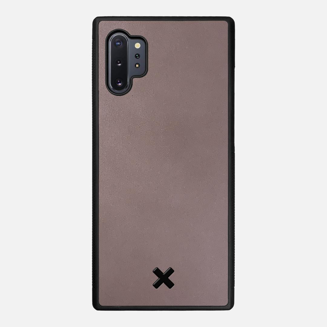 Slate Leather Case for the Samsung Galaxy Note 10 Plus featuring a Genuine Leather backer with the Keyway X Mark#Phone Model_Galaxy Note 10 Plus