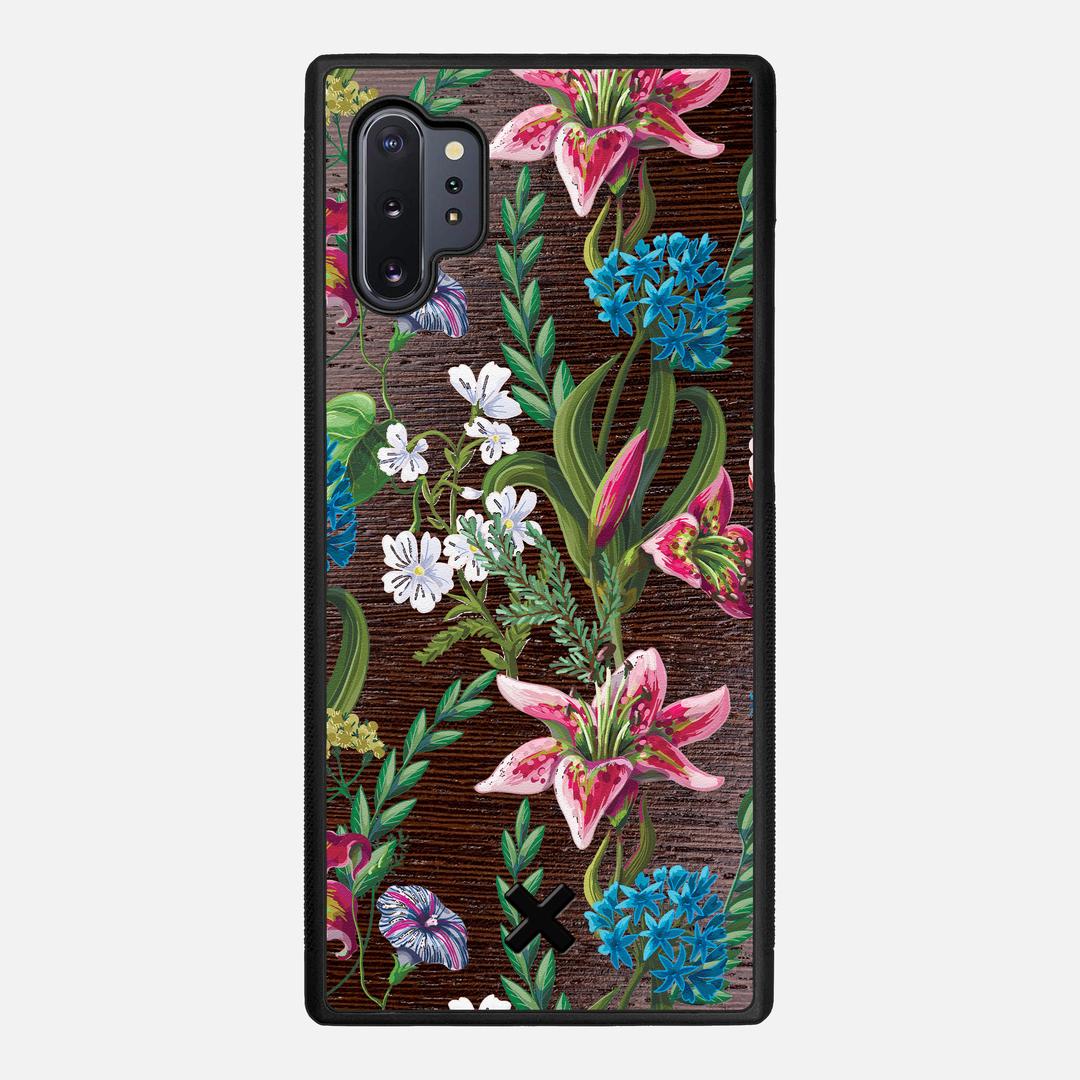 Stargazer Case for the Samsung Galaxy Note 10 Plus featuring a UV Printed Wenge Wood backer with the Keyway X Mark#Phone Model_Galaxy Note 10 Plus