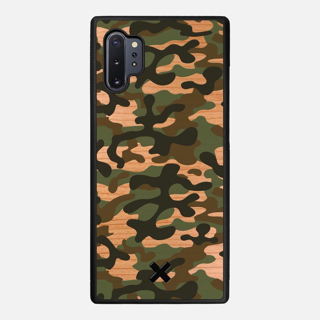 Trooper Case for the Samsung Galaxy Note 10 Plus featuring a UV Printed and Cherry Wood backer with the Keyway X Mark#Phone Model_Galaxy Note 10 Plus