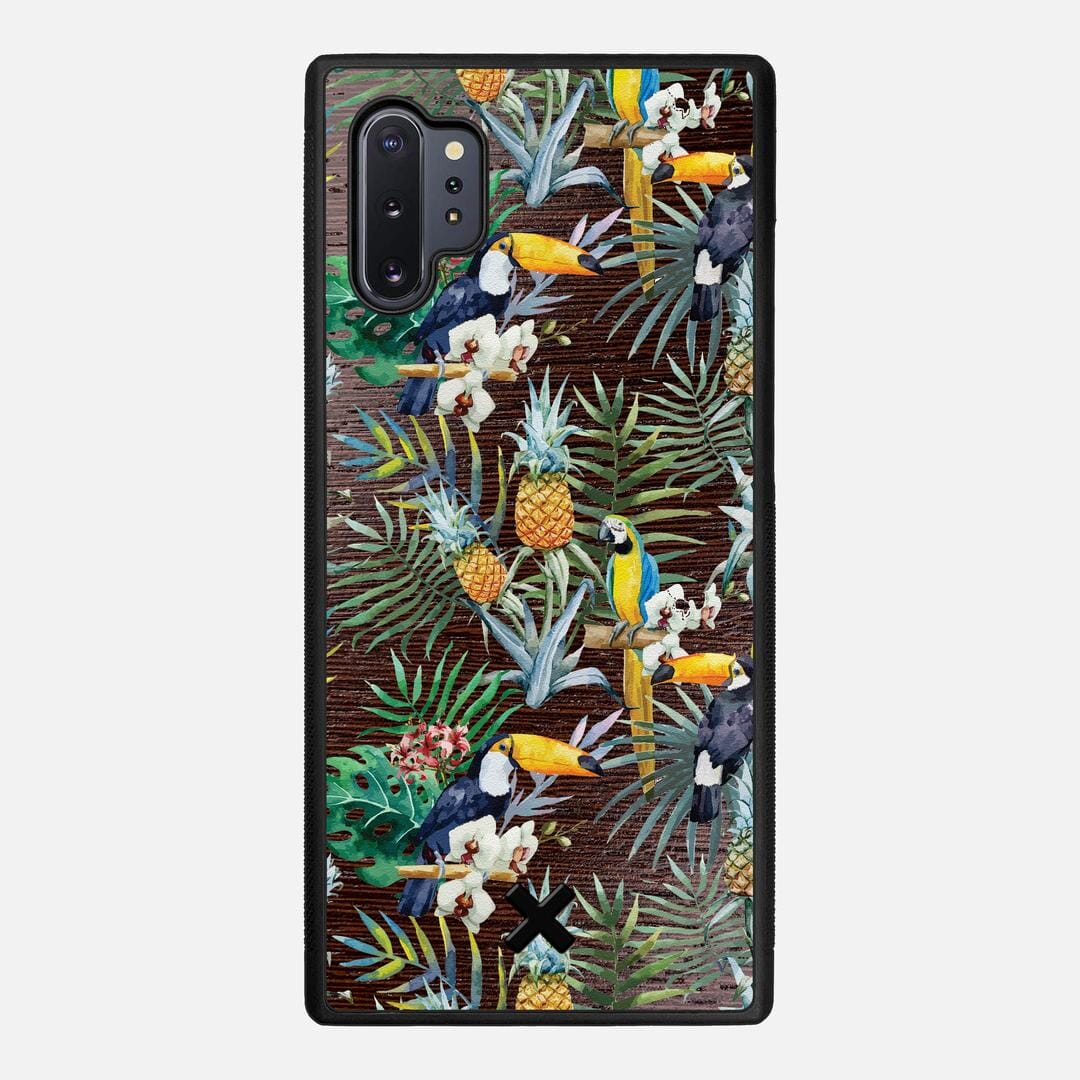 Tropic Case for the Samsung Galaxy Note 10 Plus featuring a UV Printed and Wenge Wood backer with the Keyway X Mark#Phone Model_Galaxy Note 10 Plus