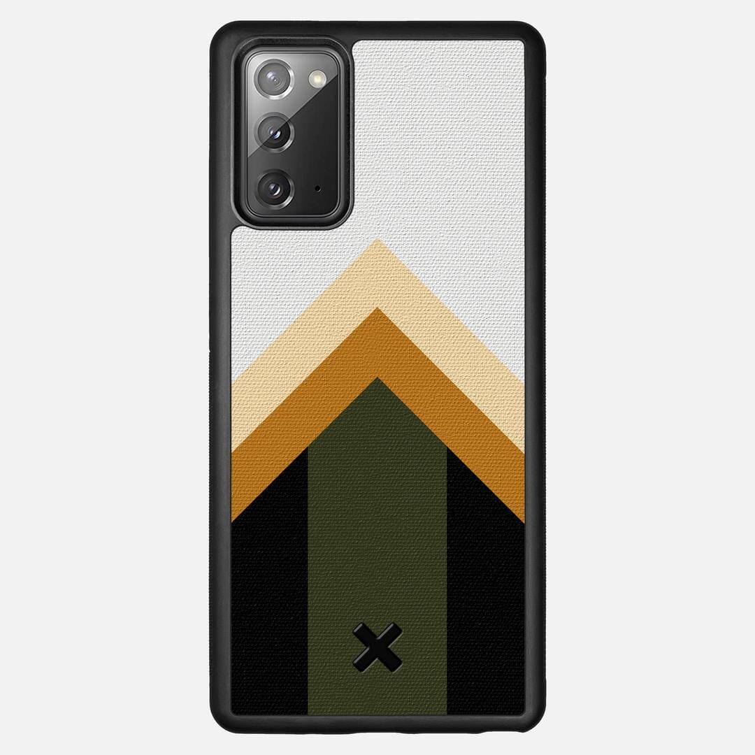 Ascent Case for the Samsung Galaxy Note 20 featuring a UV Printed Cotton Canvas backer with the Keyway X Mark#Phone Model_Galaxy Note 20