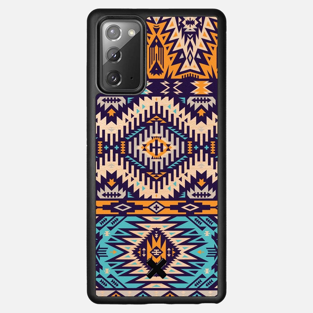 Aztec Case for the Samsung Galaxy Note 20 featuring a UV Printed Maple Wood backer with the Keyway X Mark#Phone Model_Galaxy Note 20