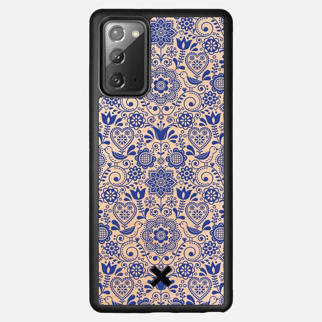 Bloom Case for the Samsung Galaxy Note 20 featuring a UV Printed Maple Wood backer with the Keyway X Mark#Phone Model_Galaxy Note 20