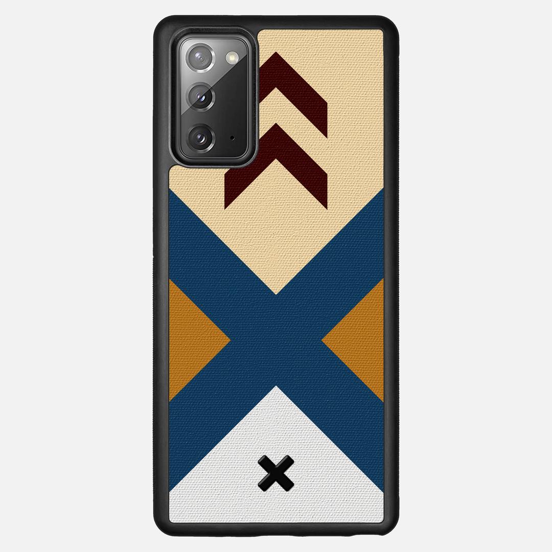Camp Case for the Samsung Galaxy Note 20 featuring a UV Printed Cotton Canvas backer with the Keyway X Mark#Phone Model_Galaxy Note 20
