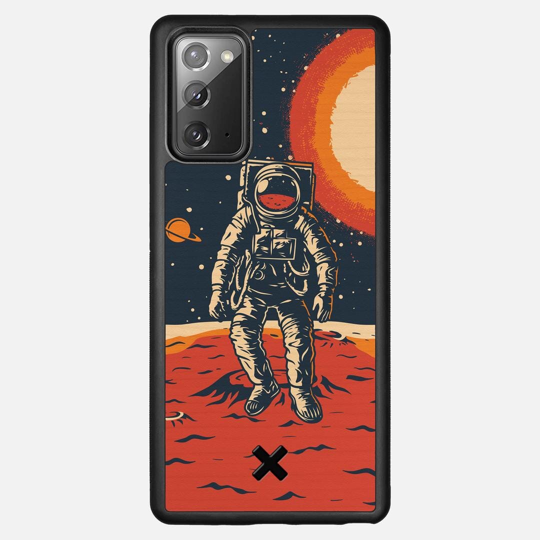 Cosmo Case for the Samsung Galaxy Note 20 featuring a UV Printed Wenge Wood backer with the Keyway X Mark#Phone Model_Galaxy Note 20