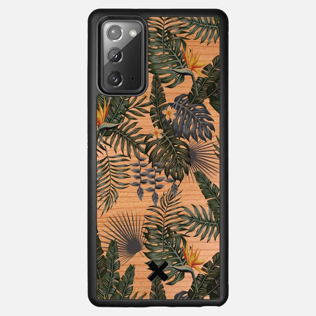 Flora Case for the Samsung Galaxy Note 20 featuring a UV Printed Cherry Wood backer with the Keyway X Mark#Phone Model_Galaxy Note 20