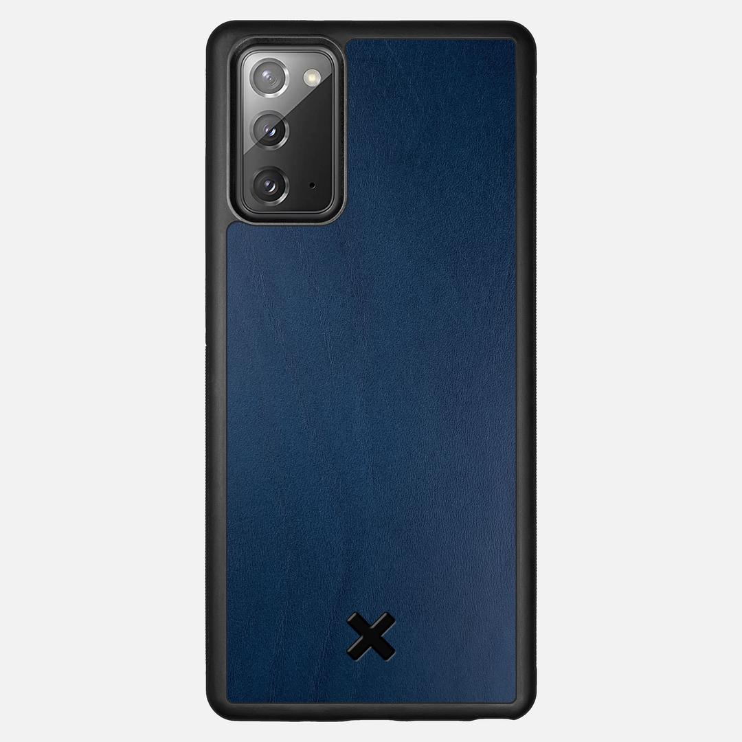 Midnight Leather Case for the Samsung Galaxy Note 20 featuring a Genuine Leather backer with the Keyway X Mark#Phone Model_Galaxy Note 20