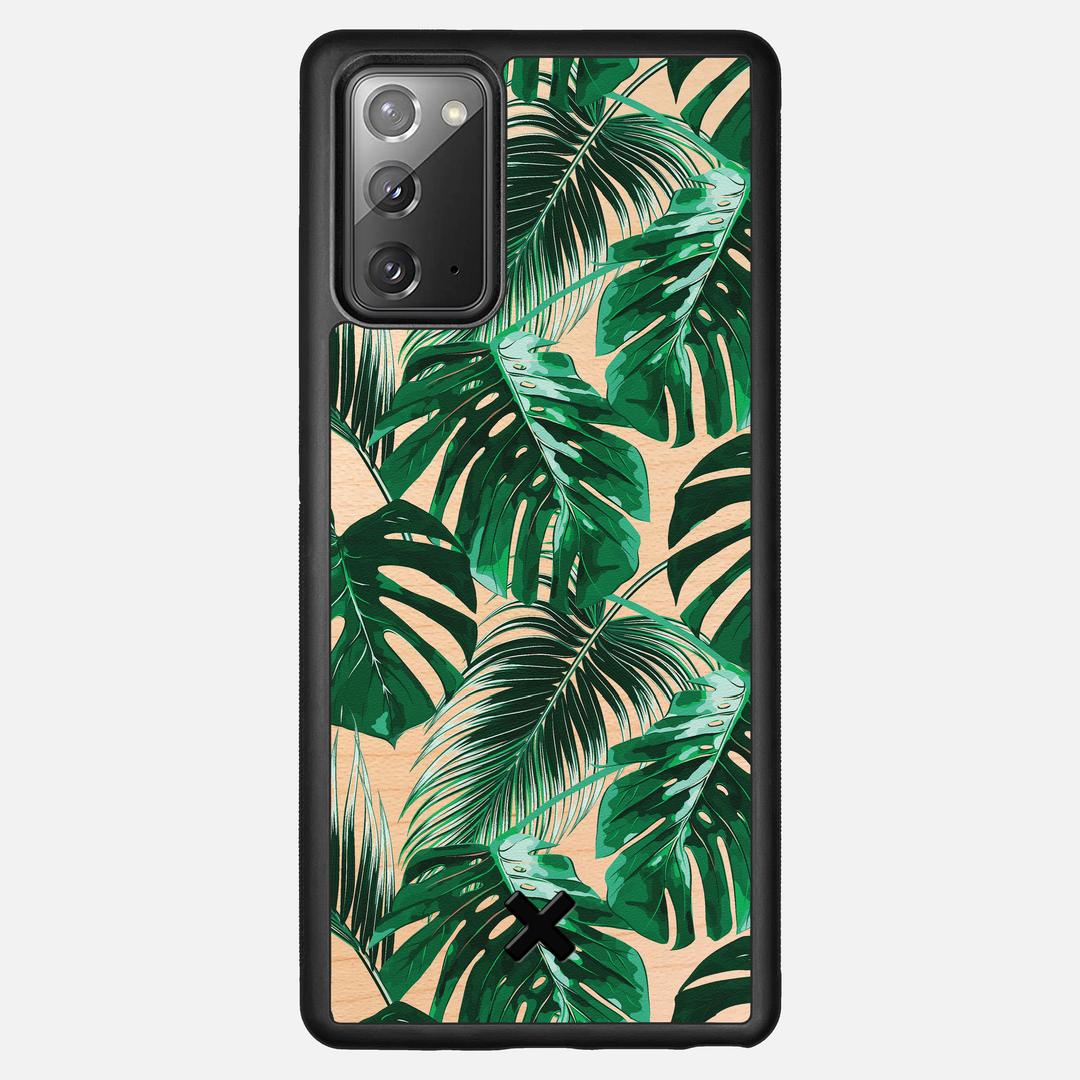 Palm Case for the Samsung Galaxy Note 20 featuring a UV Printed Maple Wood backer with the Keyway X Mark#Phone Model_Galaxy Note 20