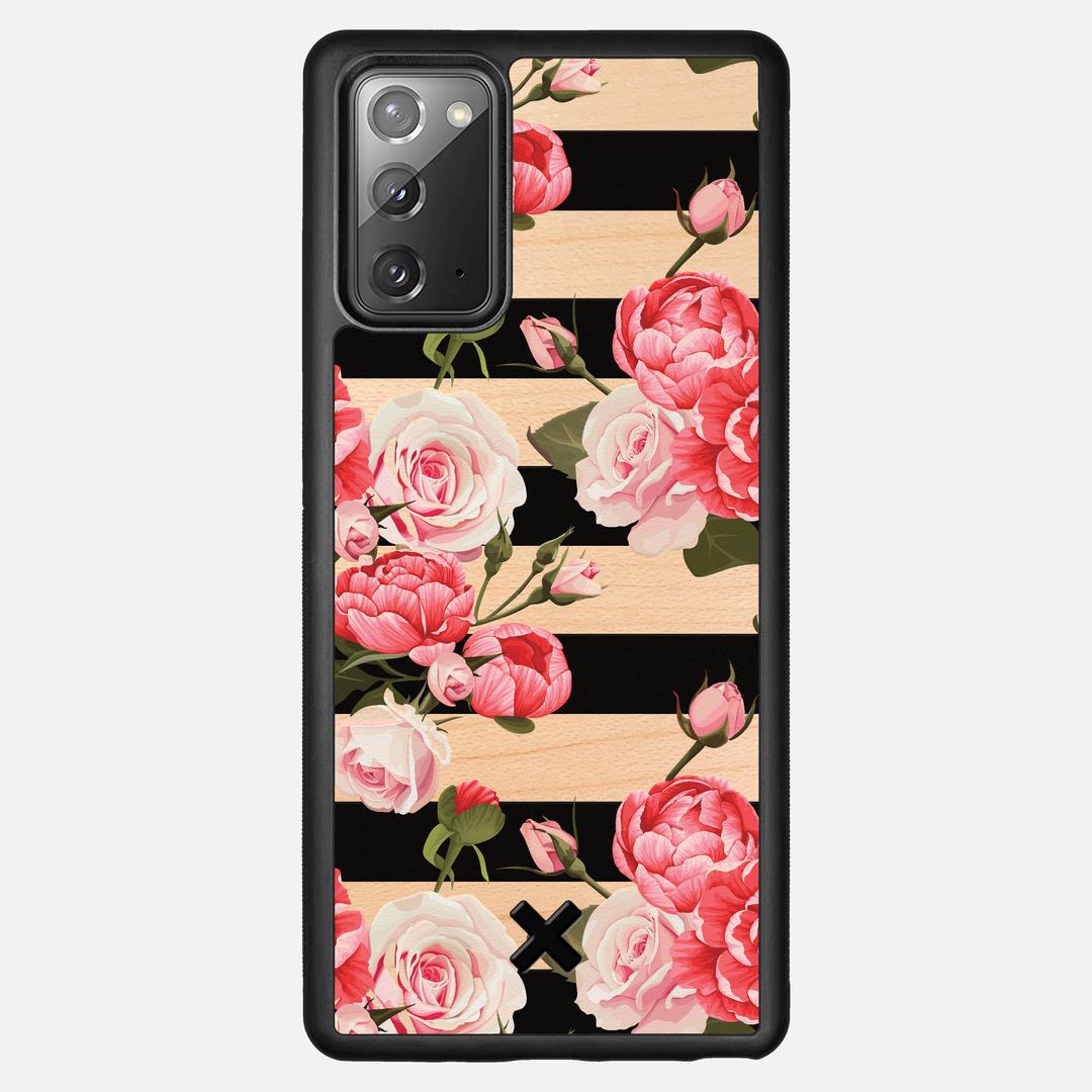Peony Case for the Samsung Galaxy Note 20 featuring a UV Printed Maple Wood backer with the Keyway X Mark#Phone Model_Galaxy Note 20