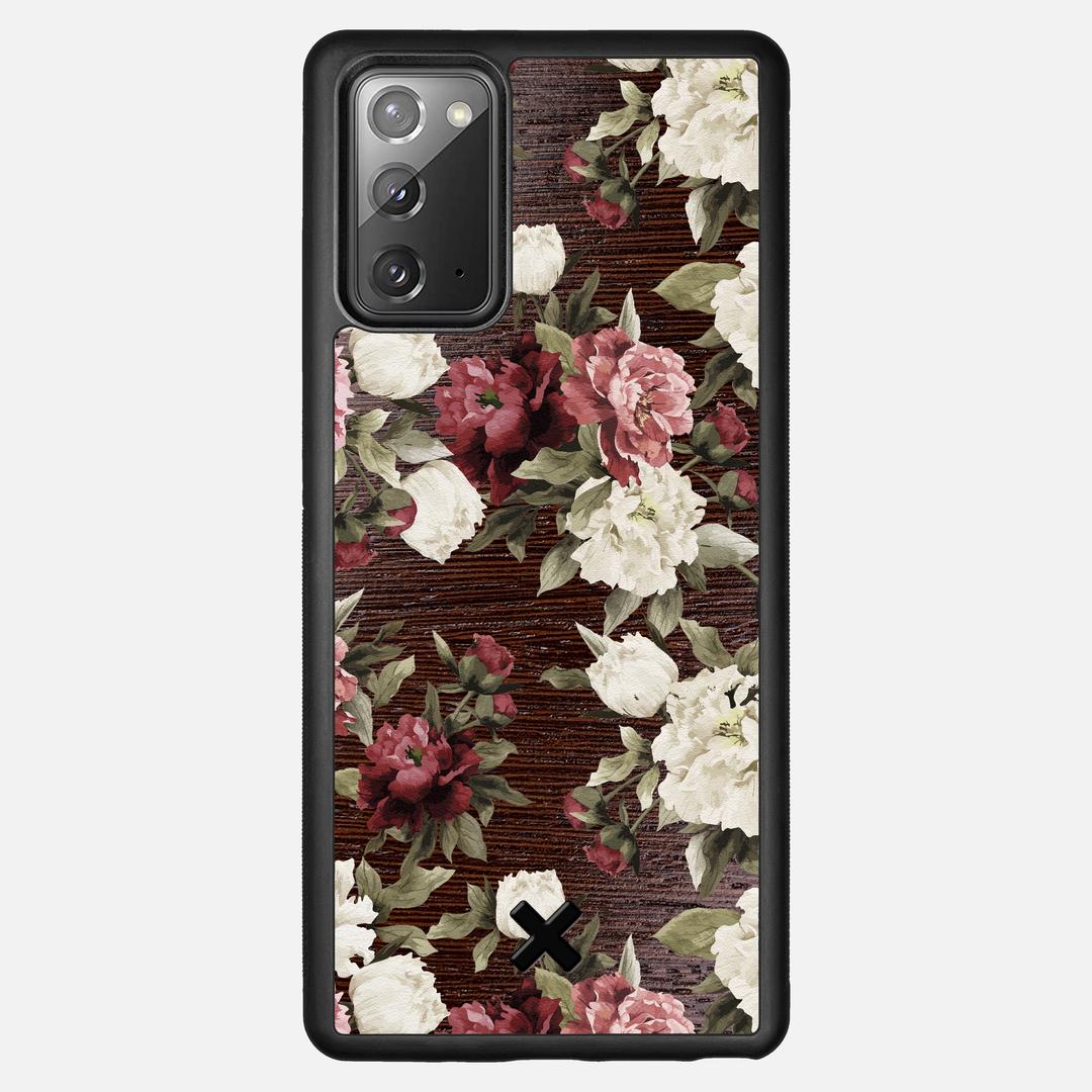 Rose Case for the Samsung Galaxy Note 20 featuring a UV Printed Wenge Wood backer with the Keyway X Mark#Phone Model_Galaxy Note 20