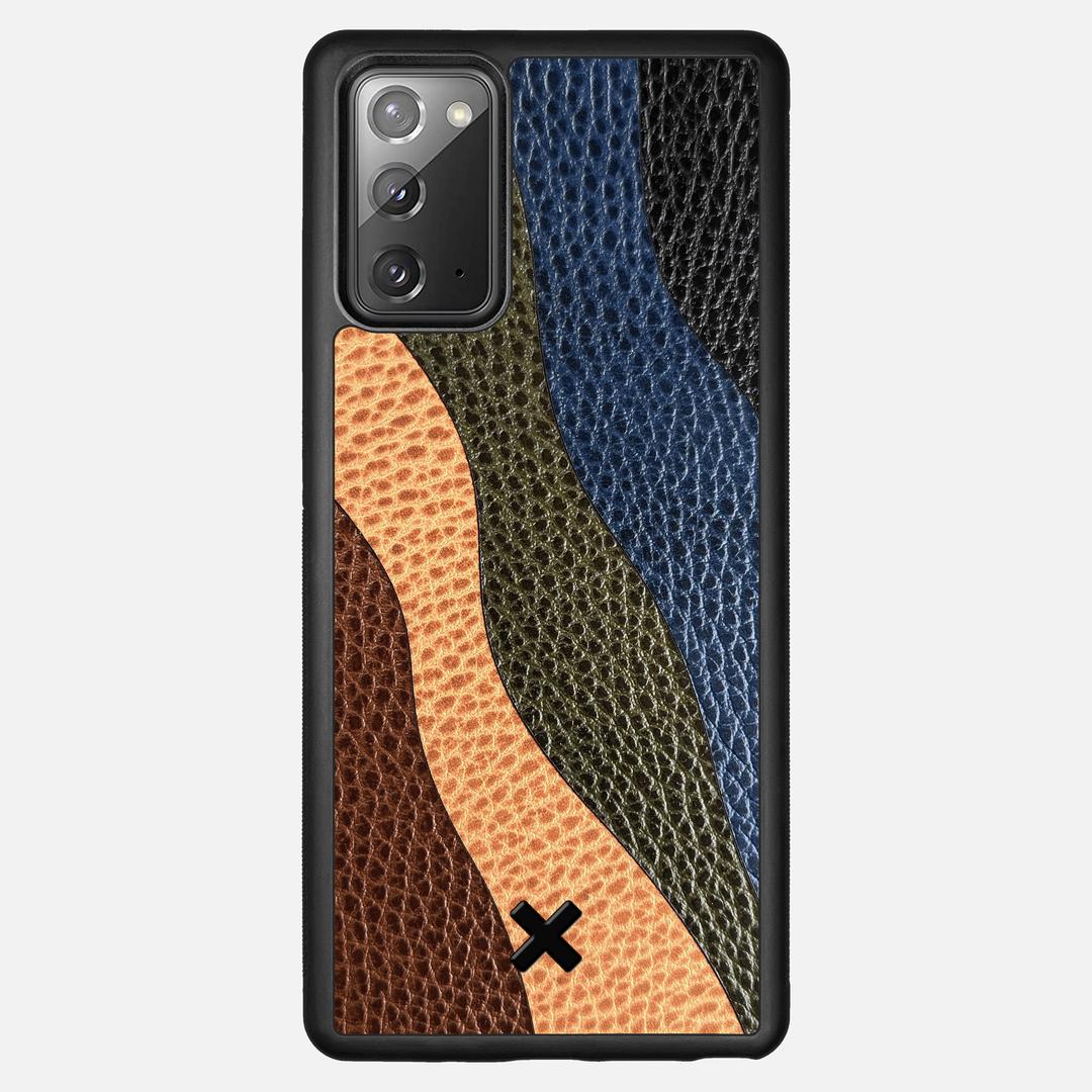 Sable Leather Case for the Samsung Galaxy Note 20 featuring a Genuine Leather backer with the Keyway X Mark#Phone Model_Galaxy Note 20