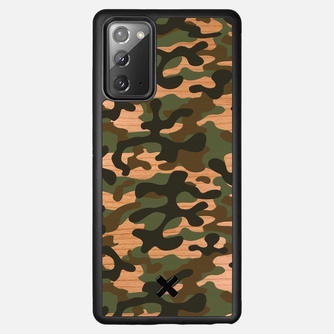 Trooper Case for the Samsung Galaxy Note 20 featuring a UV Printed and Cherry Wood backer with the Keyway X Mark#Phone Model_Galaxy Note 20