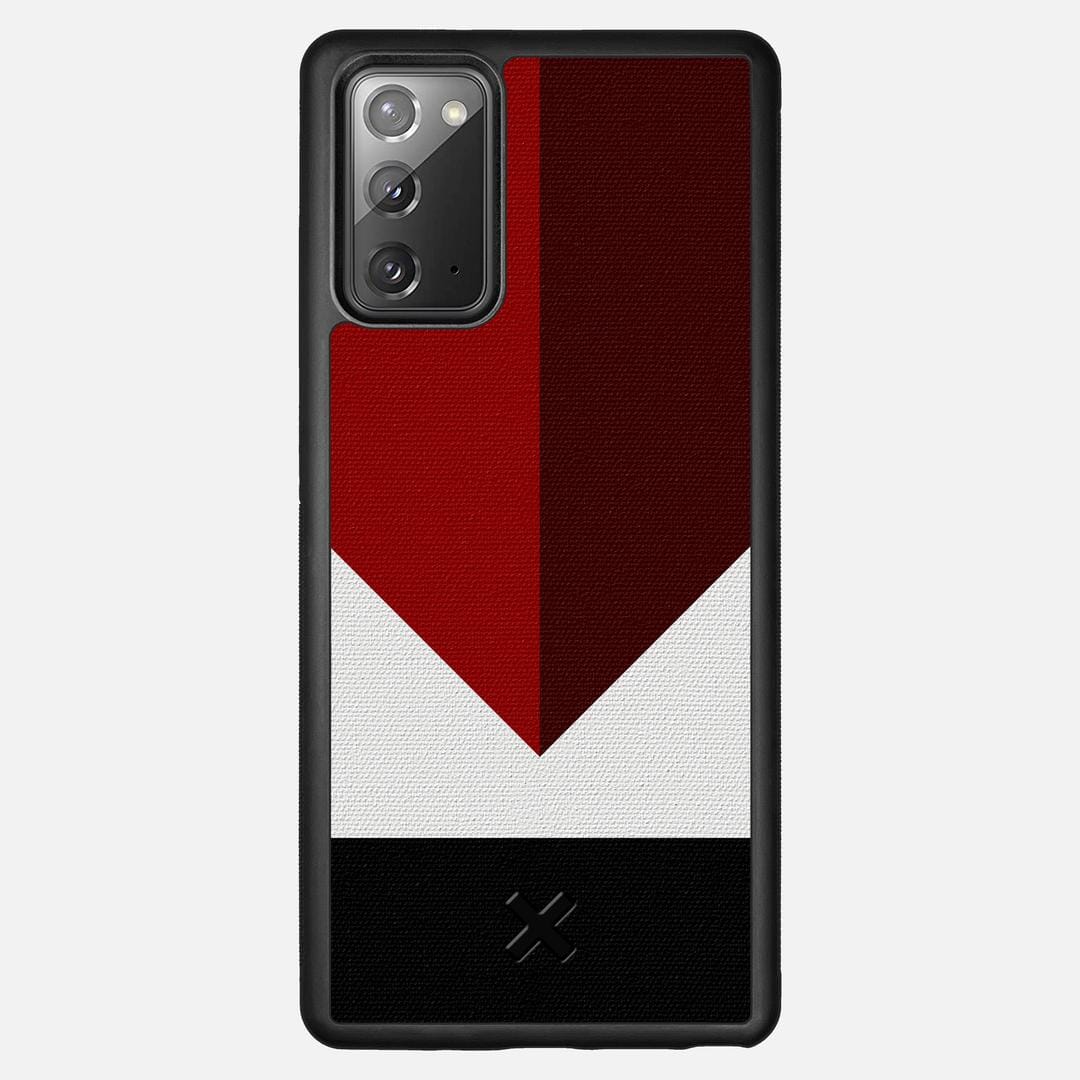 Valley Case for the Samsung Galaxy Note 20 featuring a UV Printed Cotton Canvas backer with the Keyway X Mark#Phone Model_Galaxy Note 20