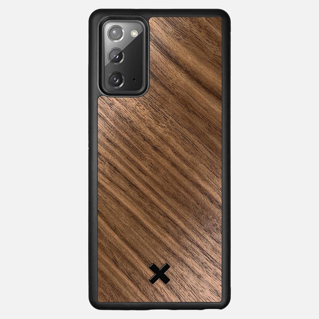 Walnut Pure Case for the Samsung Galaxy Note 20 featuring a Walnut Wood backer with the Keyway X Mark#Phone Model_Galaxy Note 20