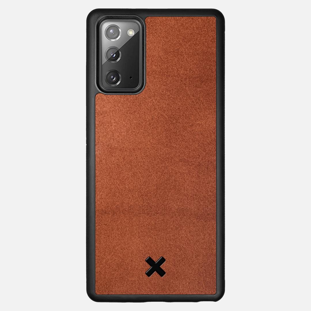 Whiskey Leather Case for the Samsung Galaxy Note 20 featuring a Genuine Leather backer with the Keyway X Mark#Phone Model_Galaxy Note 20