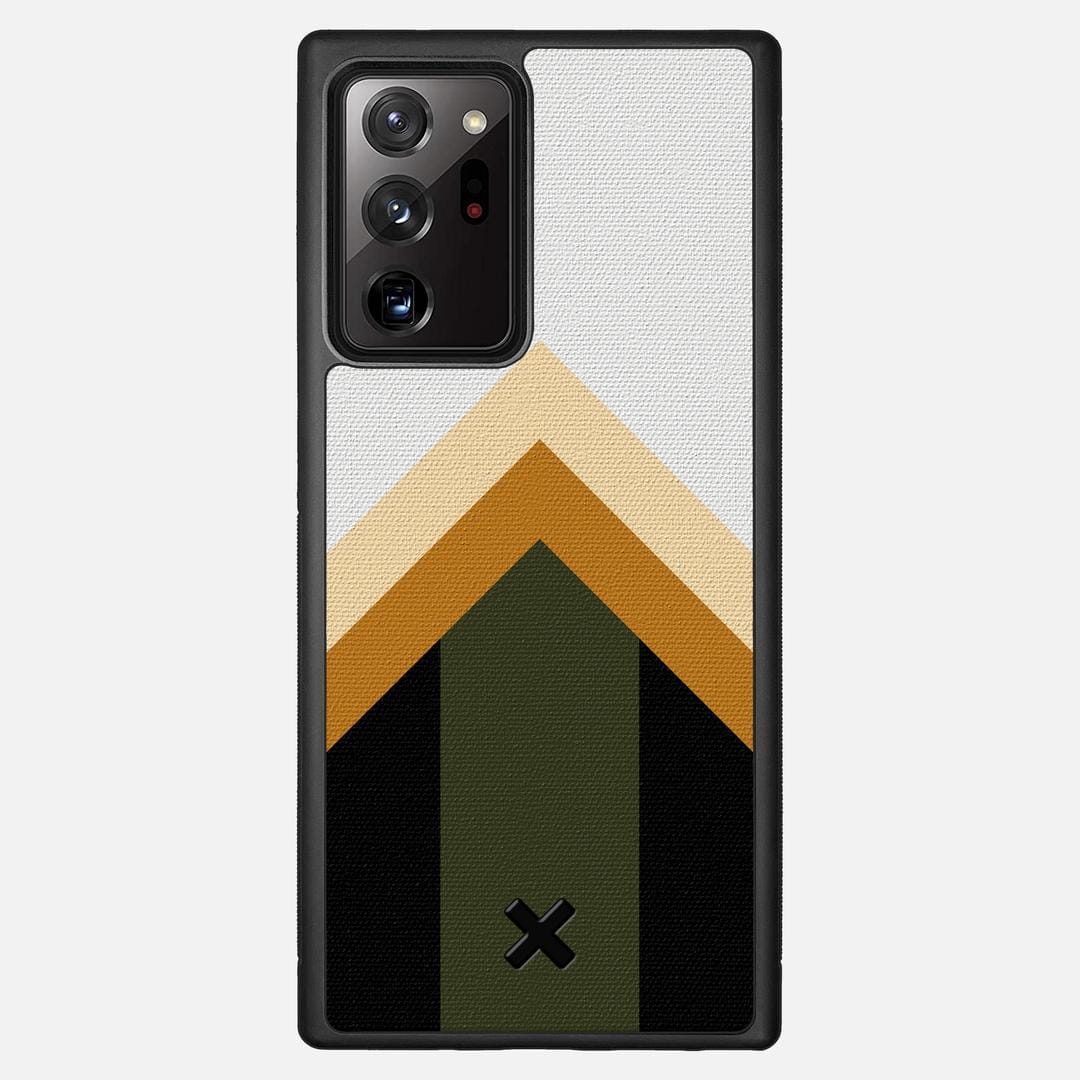 Ascent Case for the Samsung Galaxy Note 20 Ultra featuring a UV Printed Cotton Canvas backer with the Keyway X Mark#Phone Model_Galaxy Note 20 Ultra