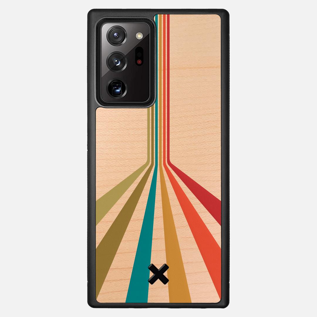 Beam Case for the Samsung Galaxy Note 20 Ultra featuring a UV Printed Maple Wood backer with the Keyway X Mark#Phone Model_Galaxy Note 20 Ultra