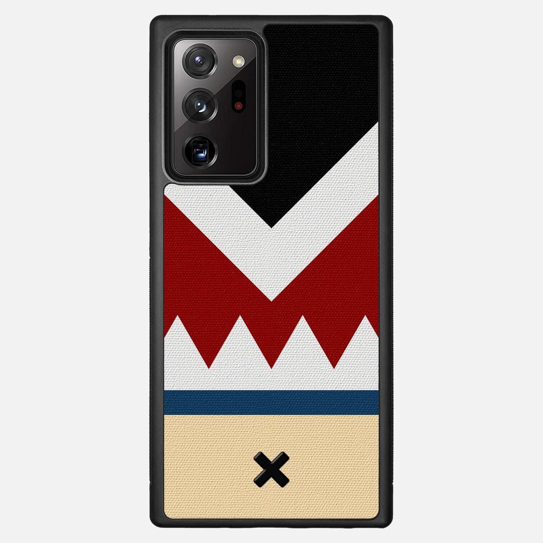 Cove Case for the Samsung Galaxy Note 20 Ultra featuring a UV Printed Cotton Canvas backer with the Keyway X Mark#Phone Model_Galaxy Note 20 Ultra