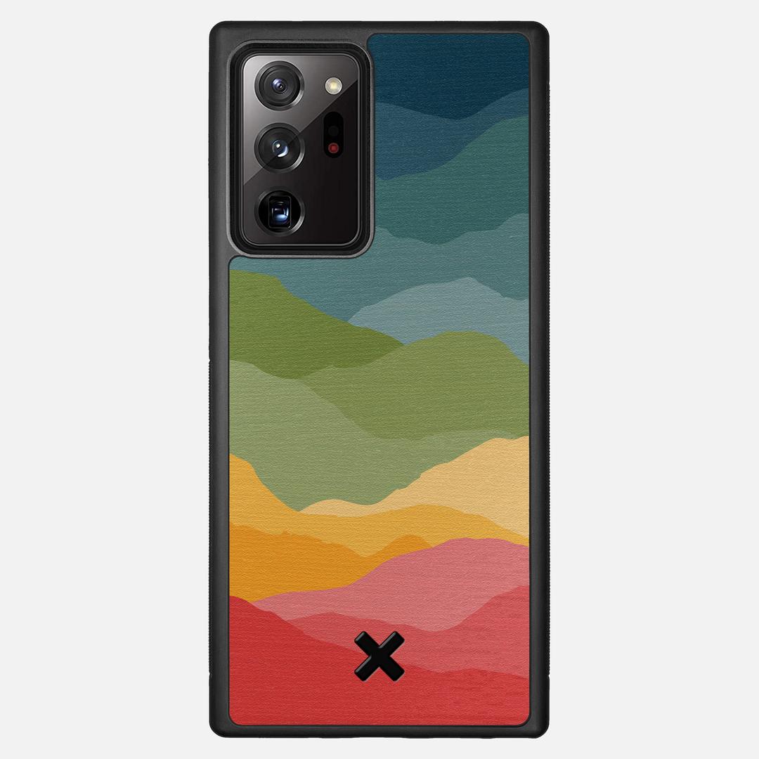 Gamut Case for the Samsung Galaxy Note 20 Ultra featuring a UV Printed Wenge Wood backer with the Keyway X Mark#Phone Model_Galaxy Note 20 Ultra