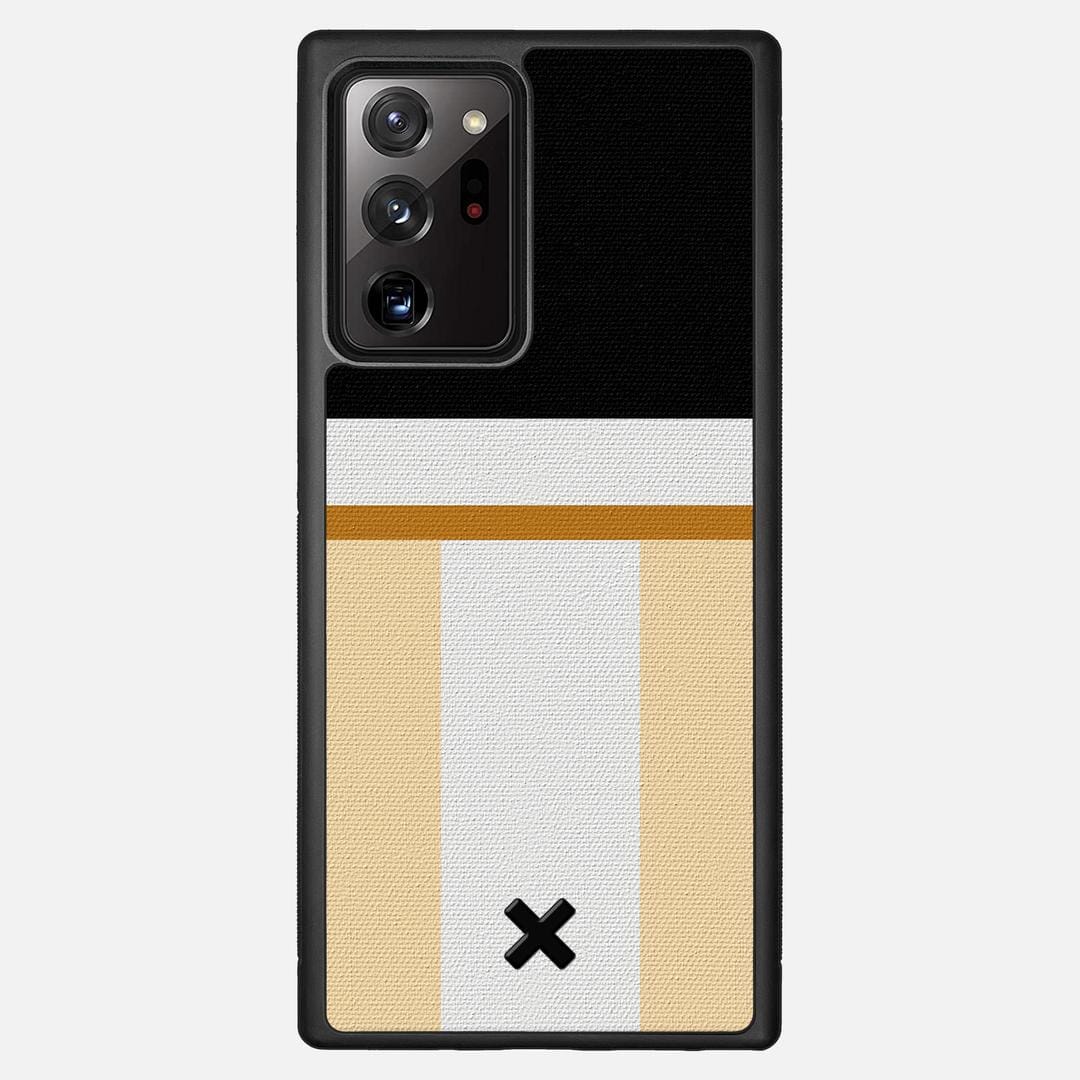 Isle Case for the Samsung Galaxy Note 20 Ultra featuring a UV Printed Cotton Canvas backer with the Keyway X Mark#Phone Model_Galaxy Note 20 Ultra